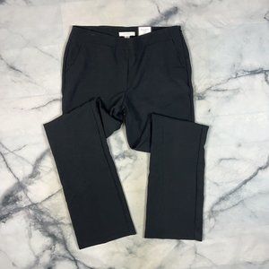 Chicos Manhattan Straight Leg Dress Pants Size 1.5 Tall 10 Ultimate Fit Side Zip